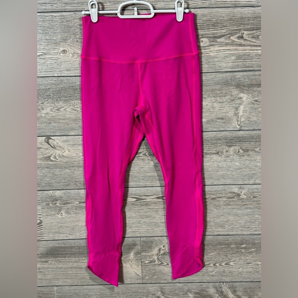 Savvi Dancer 24” Leggings, Berry Color, Size Medium, Tulip Hem - Picture 5 of 11